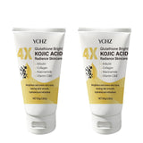 Kojic Acid Face Cream Evens Out Skin Tone, Eliminates Dark Spots and Dullness - Non-Greasy, Suitable for Both Men and Women - Whitening and Moisturizing Cream, for Day and Night Use