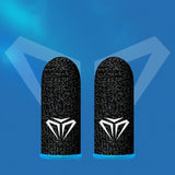 Hot Sales Game Fingertip Gloves Sweatproof Anti-slip Gamer Thimbles Touch Screen Finger Sleeve Breathable Fingertip Parts