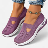 Spring Breathable Mesh Flats Shoes for Women Comfortable Slip on Casual Shoes Woman Lightweight Soft Bottom Loafers