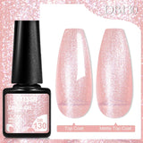 Mtssii 6ML Chocolate Color Gel Nail Polish Brown Semi Permanent UV Gel Autumn Winter Popular Soak Off Nail Art Gel Varnishes