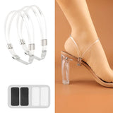 Rhinestone High Heels Shoes Band Anti-loose for Women Shoelaces Anti-drop Elastic Fixed Heel Laces shoe accessories