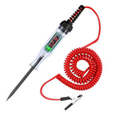 Car Truck Voltage Circuit Tester Auto Car Diagnostic Probe Test Pen Light Bulb Electric Measuring Pen Repair Tools 6V 12V 24V