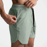 Men Quick Dry Fitness Shorts Breathable Athletic Casual Wear