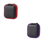 1-4pcs Portable Shockproof Headphone Case Earphone Bag Headset Storage Bag Hard Shell Earphone Accessories memory Card USB Cable