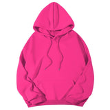 Women's Hoodies Pullover Spring Autumn Casual Hoodie 2026 Sweatshirts Solid Color Hoodies Oversize Black Sweatshirt Women Top