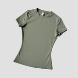 Seamless Moisture Wicking Yoga Shirt for Flexible Performance