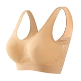 Women Anti-sagging Yoga Sports Bra High-Impact Fitness Tank Top