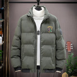 Men Down Jackets High quality Fashion Thick Warm Winter Bomber Jackets Puffer Jackets Parkas Coats Waterproof Mens Winter Coats