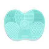 Silicone Makeup Brush Cleaner Folding Powder Puff Cleaning Bowl Eyeshadow Brushes Washing Soft Mat Beauty Tools Scrubber Box