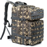 Outdoor Tactical Backpacks 45L Large Capacity Man 3 Days Molle Assault Bags For Outdoor Trekking Camping Backpack