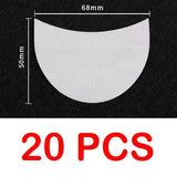20/30/50pcs Eye Makeup Stencils Disposable Eyeshadow Stickers Eyeliner Shield Grafted Eyelashes Isolate Eyelash Removal Patches