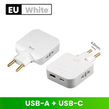 180° Rotatable Travel EU Extension Socket 3-in-1 Universal Power Converter European Standard Wireless Outlet Adapter 250V 2500W