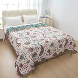 Nordic Throw Blanket For Beds Cotton Double Sided Sofa Cover Sofa Cushion Soft Blanket Leisure Bedspread Four Seasons Thin Quilt