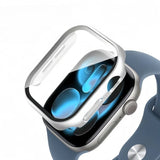 Tempered Glass+Case For Apple Watch 38-40mm 41mm 42mm 44mm 45mm 46mm Screen Protector Protective Cover iWatch 11 10 8 7 9 6 SE 5
