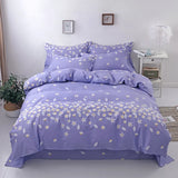 3PC 100% Cotton Duvet Cover Set Printing Bedding Set Cotton Soft Skin Friendly 1 Quilt Cover 2 Pillowcase