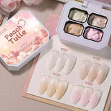 UR SUGAR 4 IN1 Pat Painting Gel Nail 4 Colors Gradient Painting Gel Nail Art Semi Permanent Soak Off UV Nails Used For Gel DIY