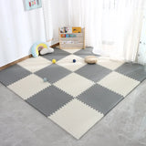 4~20Pcs Puzzle Fitness Mat, Eva Interlocking Foam Floor Tiles for Home Gym, Home Gym Equipment Mat, Non-Slip Floor Mat for Kids