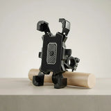 Universal Waterproof Bicycle Phone Holder Adjustable Clamp for Motorcycles Cycling Accessories Bike Rearview Mirror Mount