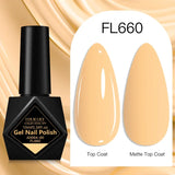 10ml Gel Nail Polish 162 Colors Nail Supplies Vernis Semi Permanent Nail Art Manicure Soak Off LED UV Gel Nail Varnishes Summer