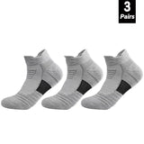 3 Pairs Anti-Slip Football Socks Men Sock Short Long Tube Soccer Basketball Sport Breathable Deodorous 39-45 Running Hiking