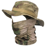 Outdoor UV Protection Boonie Hat with Face Neck Cover