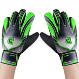 1 pair Non-Slip Soccer Goalie Gloves with Double Wrist Protection