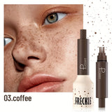 Freckle Stamp Makeup Pen Waterproof, Natural Look Dot Freckles, Long Lasting, Sweatproof, Beginner Friendly