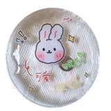 Winter Reusable Mini Round Hand Body Warmer Cute Cartoon Pattern Gel Liquid Heat Packs Portable Instant Self Heating Bag