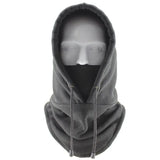 Thermal Fleece Balaclava Hat Hooded Neck Warmer Cycling Face Mask Outdoor Winter Skiing Sport Face Mask Men Cycling Masked Caps
