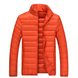 Men All-Season Warm Down Jacket Coats Mens Waterproof Windproof Down Jackets Spring Autumn Winter Casual 90% Down Jackets Male