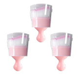 1/3/5Pcs Pink Car Air‑Conditioner Vent Cleaning Brush, Flexible Gap Dust Removal Tool for Car Interior Detailing