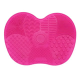 Silicone Makeup Brush Cleaner Folding Powder Puff Cleaning Bowl Eyeshadow Brushes Washing Soft Mat Beauty Tools Scrubber Box