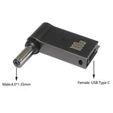 100W USB Type C Fast Charging Adapter Plug Connector Universal USB C Laptop Charger Converter for Dell Asus Hp Acer Lenovo