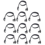 1-10PCS 50CM SATA 3.0 Data Cable High-speed Sata III Cable Adapter Connection Converter For SATA HDD SSD CD Drive Writer Desktop