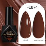 10ml Gel Nail Polish 162 Colors Nail Supplies Vernis Semi Permanent Nail Art Manicure Soak Off LED UV Gel Nail Varnishes Summer
