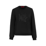 CHCH Spring Autumn New Women's Sweatshirts Coats Clothes Tops Clothing Hooded Long Sleeved Round Neck Pullover Top