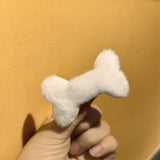 Autumn Winter Plush Star Shoelaces Charms for Sneakers Cute Furry Bone Shoe Decorations Charm DIY Detachable Shoes Accessories