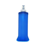 150ml/250ml/500ml Collapsible Silicone Water Bottle with Bite Valve, Outdoor Portable for Running Camping Hiking Travel