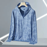 UPF45 UV Sun Protection Clothing Women's Zip Up thin Hoodie Long Sleeve Seatshirt Light Outdoor Fishing Running Hiking Jacket