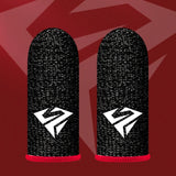 Hot Sales Game Fingertip Gloves Sweatproof Anti-slip Gamer Thimbles Touch Screen Finger Sleeve Breathable Fingertip Parts
