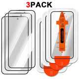 3Pcs Dust Free Easy Installation Screen Protector For iPhone 17 Pro Max  18 Pro Max 16 Pro HD Tempered Glass Anti-scratch Films