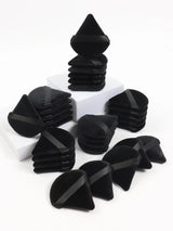 Black Triangle Powder Puff Facial Makeup Sponge Soft Velvet Cosmetics Puff Mixer Beauty Foundation Make-Up Sponge Makeup Access