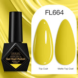 10ml Gel Nail Polish 162 Colors Nail Supplies Vernis Semi Permanent Nail Art Manicure Soak Off LED UV Gel Nail Varnishes Summer