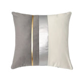 Luxury Velvet Cushion Cover, Patchwork Design Pillow Case, Home Decor, Sofa Pillows, 45x45cm, 30x50cm