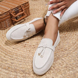 Comfortable Spring and Autumn New Large Size Soft Sole Women's Shoes British Style Fashion Flat Shoes Comfortable Casual Shoes