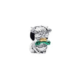 DSN 925 Silver King Of The Grasslands 2026 Charm Beads Pendant Fits Bracelet Necklace DIY Women Festival Party Jewelry Gifts