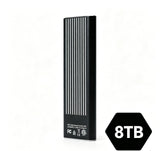 Portable External SSD USB3.2, High Speed 1TB-16TB Solid State Drive, Lightweight Pocket Design for Laptop, Desktop, Mac & Phone