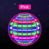 Flying ball, automatic spinning ball, LED dazzling lights, floating magic, fan, UFO flying machine, toy, gift, game, sports ball