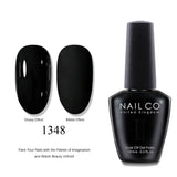 NAILCO 15ml Brown Nails Art Red Color Gel Nail Polish Semi-permanent UV Gel Polish Coffee Manicure Chocolate Hybrid Nail Varnish