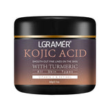 Kojic Acid Vitamin C &Turmeric Moisturizer Face Cream Fade Dark Spot Wrinkle Brightening Skin Firming Tighten Lighten Face Cream